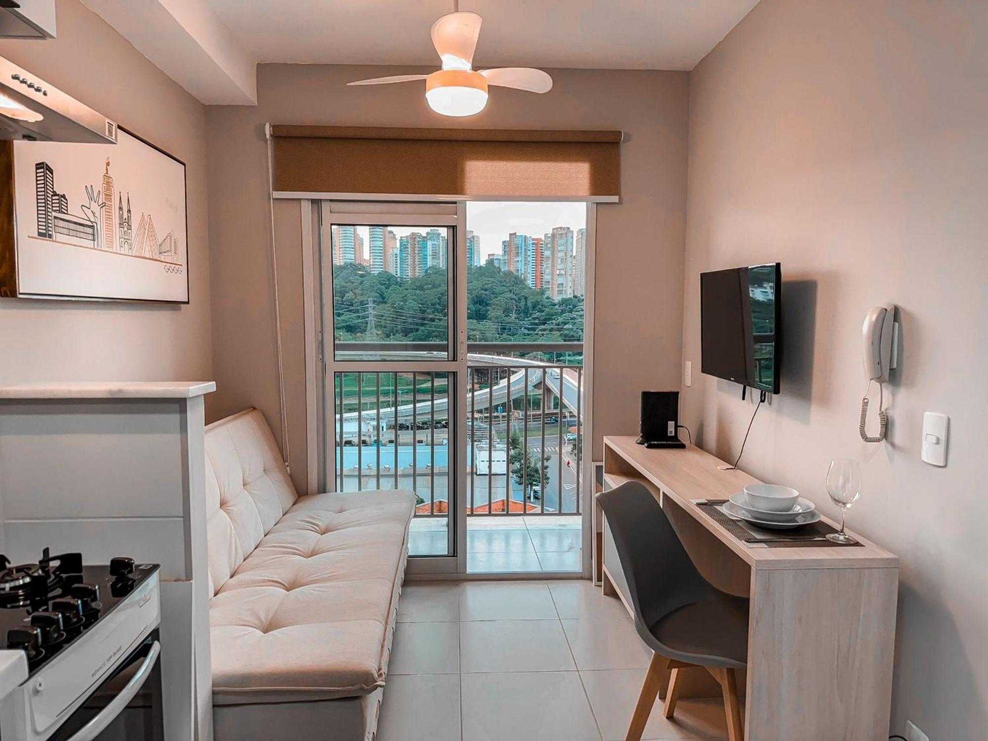 Apartamento Rstar- Moderno Ape 1dorm Na Chac. Sto Antonio, 5min Da Estacao Joao Dias, Vibra, Nestle E Pq. Burle Max São Paulo