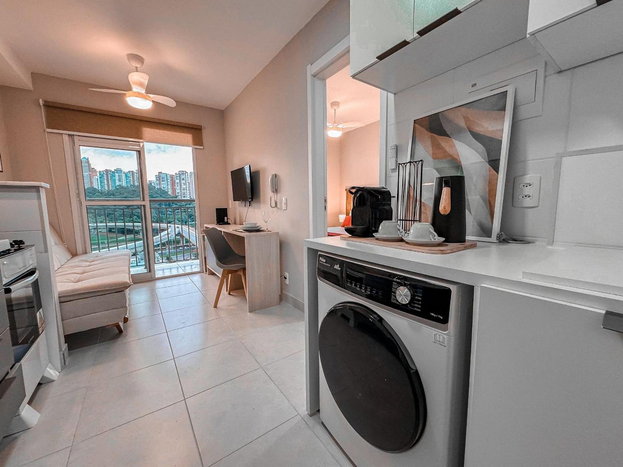 Rstar- Moderno Ape 1dorm Na Chac. Sto Antonio, 5min Da Estacao Joao Dias, Vibra, Nestle E Pq. Burle Max Apartamento